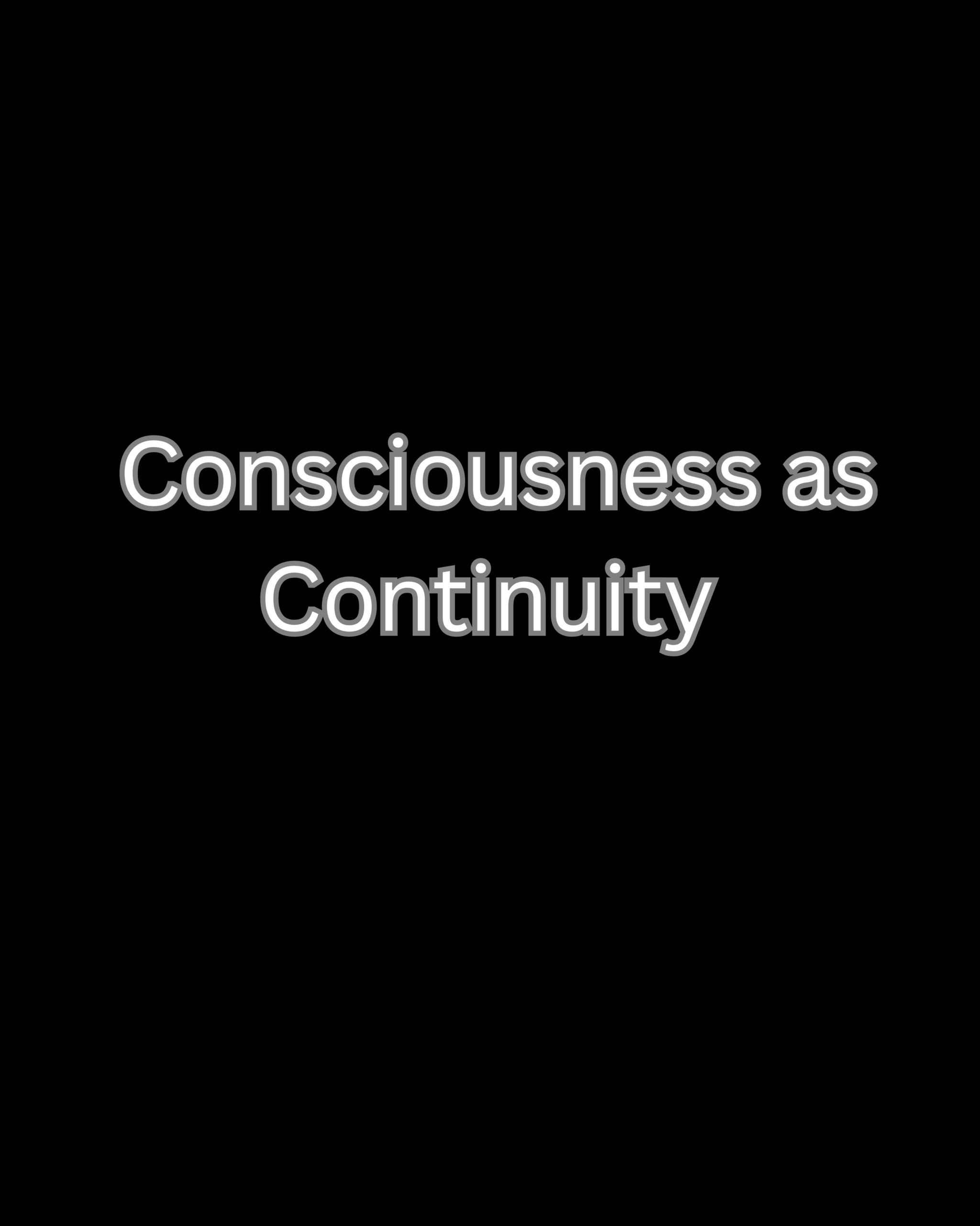 consciousness as continuity image