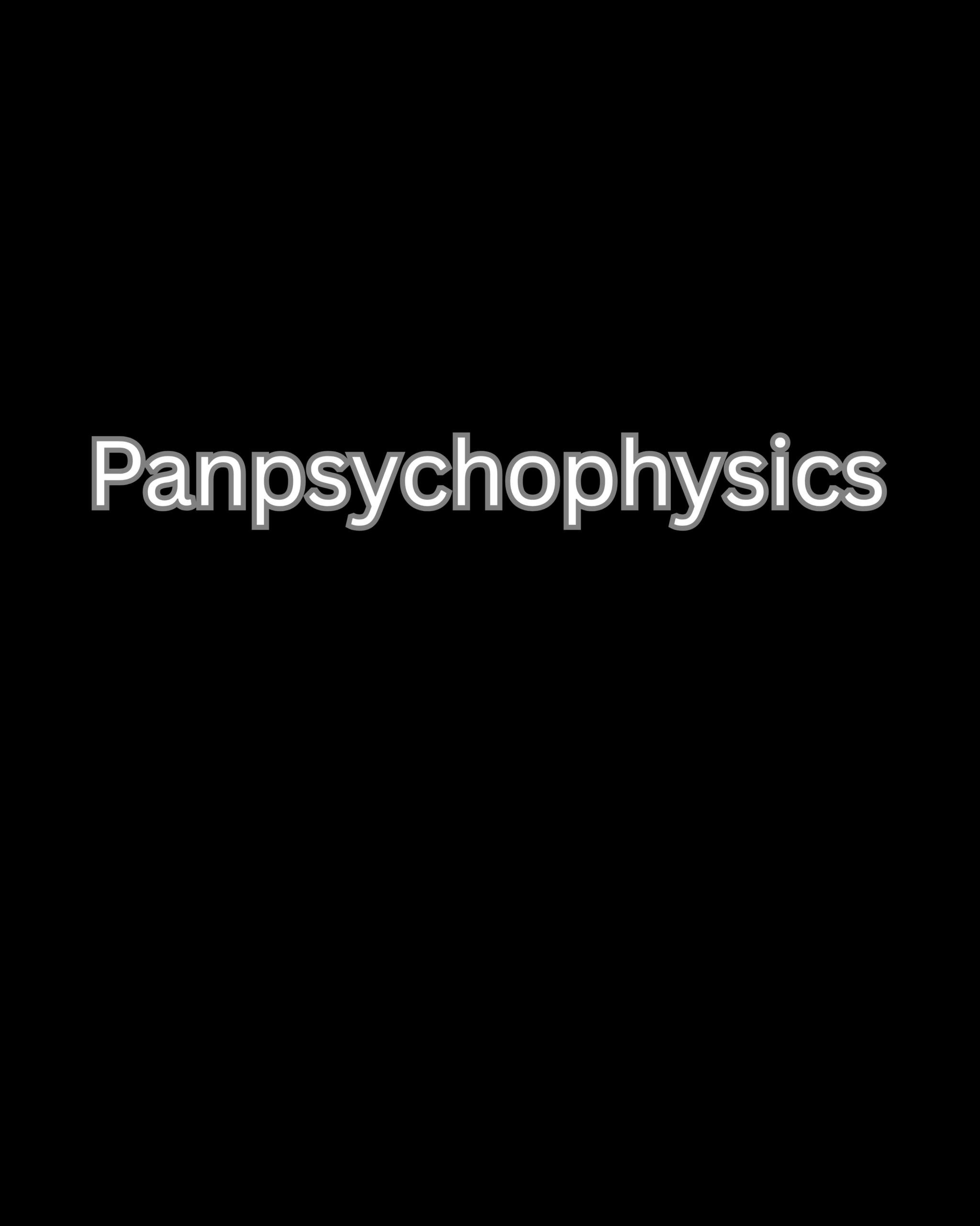 panpsychophysical theory image