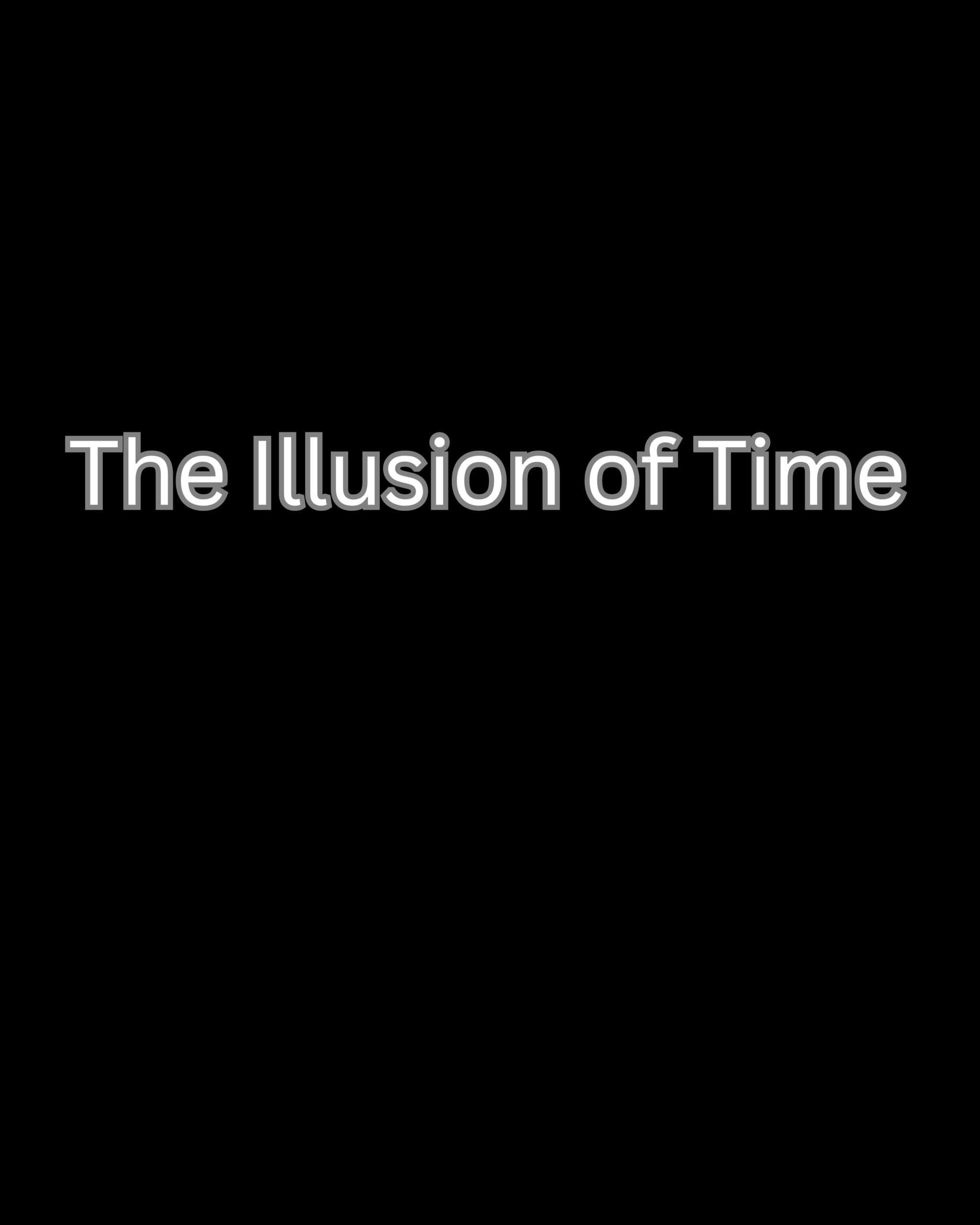 time illusion image